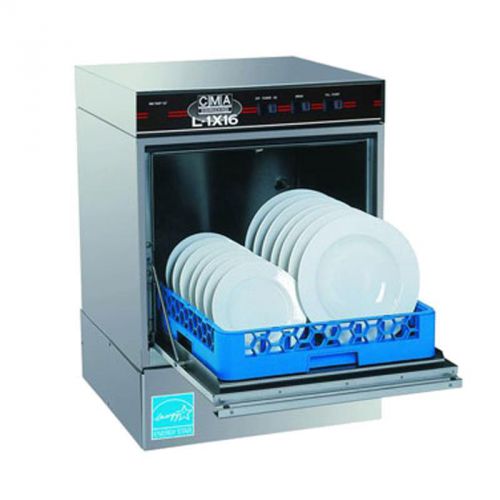 Cma dishmachines l-1x16 w/htr dishwasher w/sustainer heater for sale