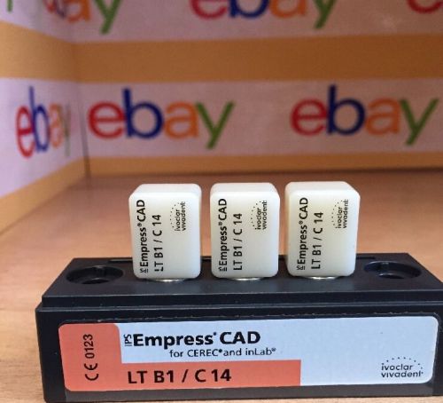 IPS Empress For Cerec-3 Blocks Total-2 Notch-Shade LT B1 C14