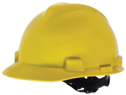 Msa safety works 818068 hard hat, yellow, new for sale