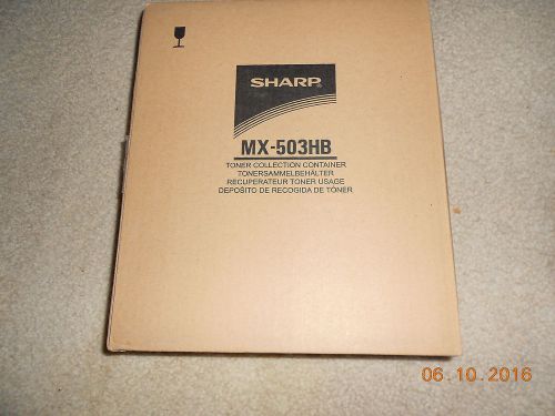 Genuine Sharp MX503HB Toner Collection Container