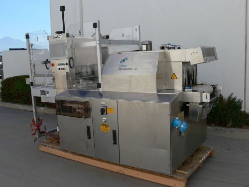 PESTER Pewo Pack 450 Stretch wrapper Machine &amp; Therm III Shrink / Heat Tunnel