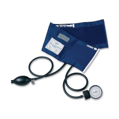 Medline MDS9380 Sphygmomanometer, PVC, Adult, Handheld, Blue