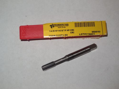 Brubaker tool 1/4-28 nf h3 bottom thread roll form forming high performance tap for sale