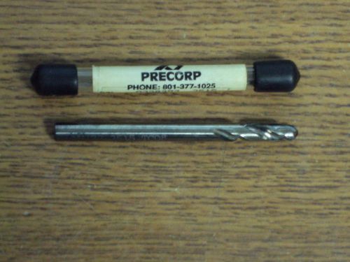 NEW PRECORP SOLID CARBIDE DRILL BIT .2515 FLAT SHANK