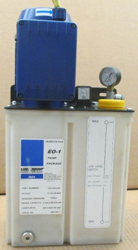 Lubriquip injecto-flo pump package eo-1 for sale