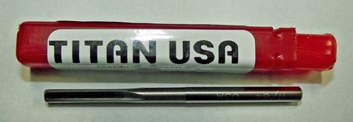 .1875 (3/16) Solid Carbide Titan USA Reamer