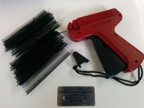 Garment Price Label Tag Tagging Gun 5000 Barbs 15mm Black 1 Needle