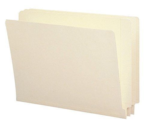 Smead End Tab File Folder, Shelf-Master? Reinforced Straight-Cut Tab, Letter