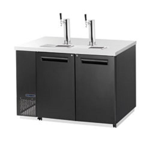 New maxx cold back bar double wide keg cooler w/ tower mcbd70-2b free shipping! for sale