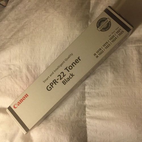 New Never Used or opened GENUINE GPR-22 Toner