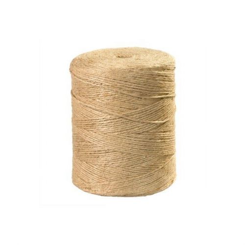 &#034;jute twine, 3-ply, 84 lb, natural, 5000&#039;/case&#034; for sale