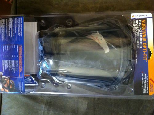 Sperian Survivair Opti-Fit Full Face Respirator PN 776184 Size Large
