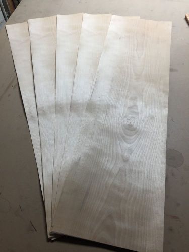 Wood Veneer Birch 11x43 18Pcs Total Raw Veneer  &#034;EXOTIC&#034; BI1 4-21-16
