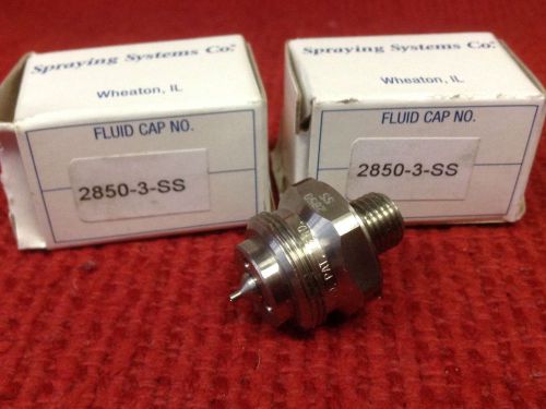 Spraying Systems - Part #2850-3-SS - Stainless Steel, Spray Nozzle - Lot of 2