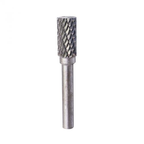 1/4&#034; cylindrical cut tungsten carbide burr bur cutting die grinder bit 10mm new for sale