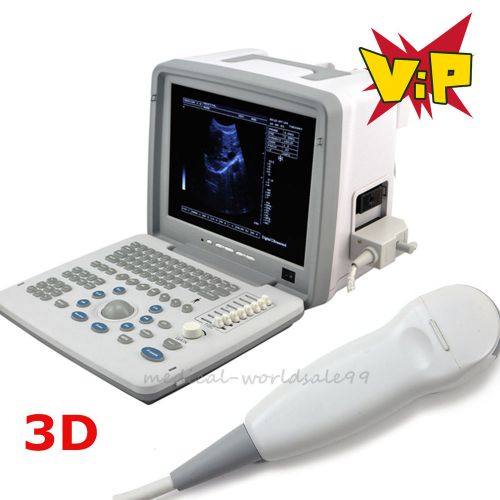 12&#034; Digital Ultrasound Scanner Machine Micro-Curve Sensor ultrasonic detector*
