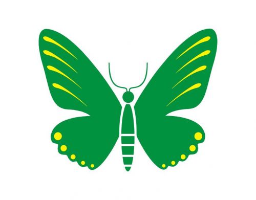 Monarch Butterfly Car Window Truck / Van Tempo Sticker Vinyl Decals-1820