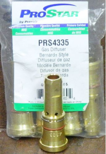 1 NEW Praxair PRO-STAR PRS-4335 MIG GAS DIFFUSER ***MAKE OFFER***