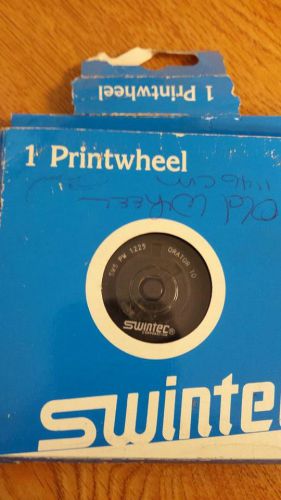 Swintec Orator 10 Printwheel