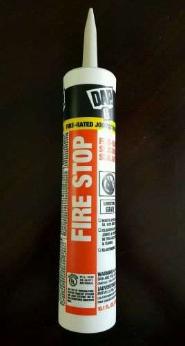 Dap 18806 Fire Stop Sealant, 10.1-ounce EXPIRED DATE CODE. Unused from full case