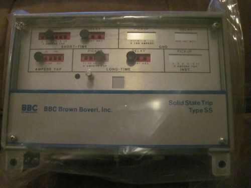 BBC BRAND NEW BROWN BOVERI INC SOLID STATE TRIP TYPE SS 68461 SS 4 60990 1-T001