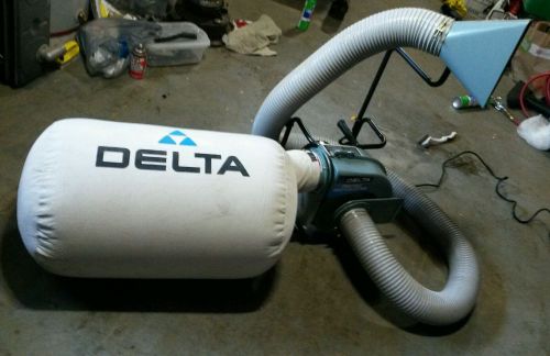 Delta 50-820 woodworking shop portable dust collector/vacuum 500cfm barely used! for sale