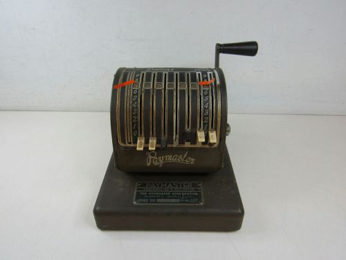 Vintage Paymaster Checkwriter &amp; Protector Series 500
