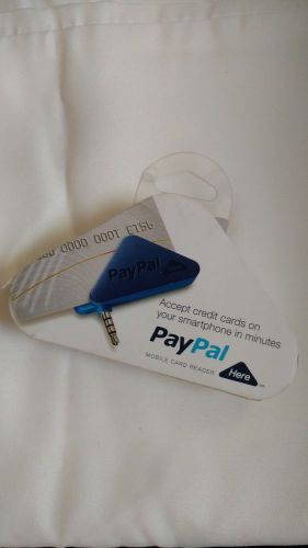 PayPal Here Card Reader for iPhone &amp; Android devices 3.5mm jack NEW