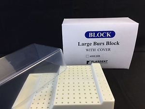 Dental Large Bur Block Station With Cover # 400LBB