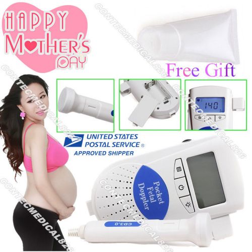 USA Promotion SONOLINE B 3M Fetal Doppler Baby Heart Beat Prenatal Monitor Gel