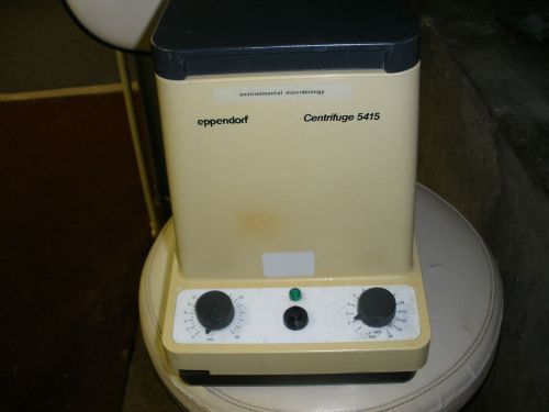 Eppendorf 5415 Centrifuge Rotor Included