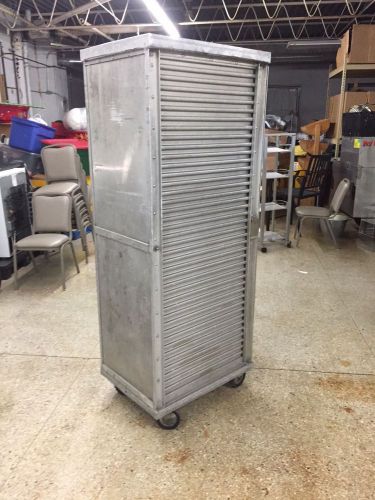 Heavy duty mobile enclosed transport storage cabinet - non-insulated for sale