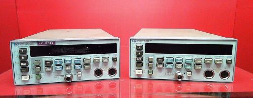 **LOT OF 2** Hewlett Packard - Power Meter - Model 438A (BOTH POWERS ON)