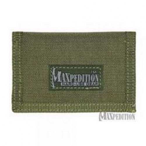 Maxpedition 0218G Micro Wallet 4.5&#034;x0.5&#034;x3&#034; - Olive Drab Ballistic Nylon