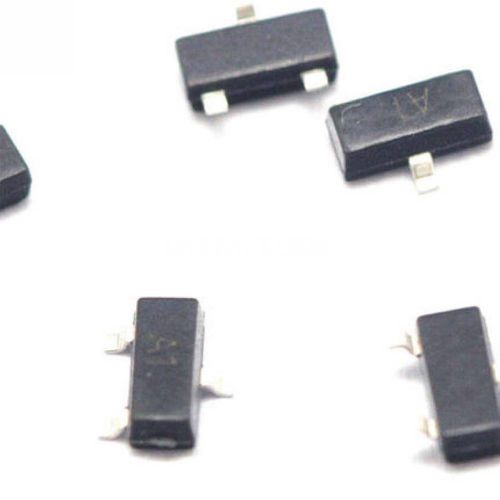 100PCS BAW56 A1 0.2A/70V SOT23 SMD switch transistor