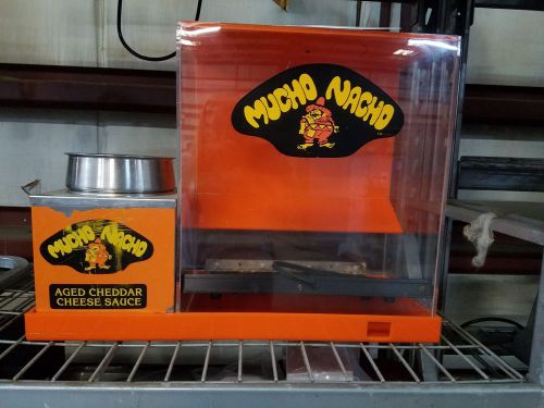 Nacho chip &amp; cheese warmer display merchandiser w/ apw w4 cheese warmer for sale
