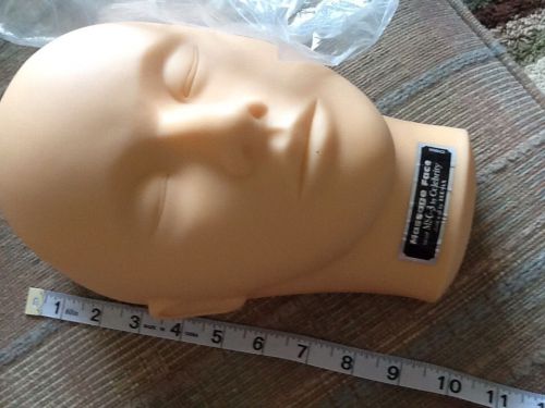 Massage Face MSG-3 By Celebrity Rubber Mannequin For Make Up Practice