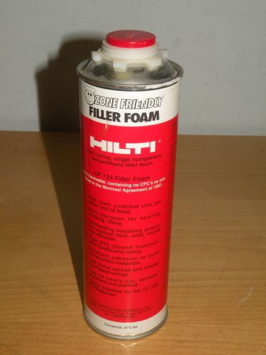 HILTI Ozone Friendly Filler Foam Non-Flammable No CFCs 675 ml