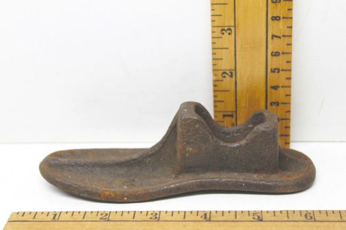 Cast Iron #2 Childs Foot Shoe Cobbler Repair Mold Tool Antique Form Anvil ++++++