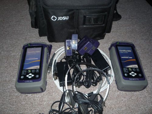 Jdsu ngc-4500 certifier40g cable certifier ngc-4500-fa-na copper kit for sale