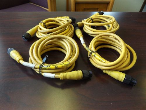 WHOLESALE LIQUIDATION BALLUFF CABLE LOT OF 4 C04EEL04TY020M