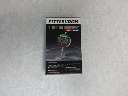 Pittsburgh Digital Indicator SAE Metric Gauge Item # 93295 NEW