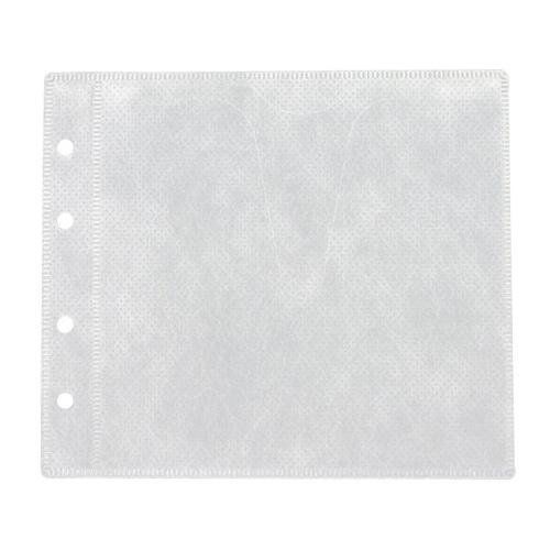 mediaxpo 100 CD Double-sided Refill Plastic Sleeve White
