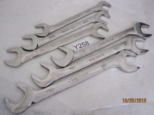 Snap-on 4-way angle wrench 6 set 1-1/8&#039;&#039;,1-1/16&#039;&#039;,1&#039; 15/16&#039;&#039; 7/8&#039;&#039; 13/16&#039;&#039; 7/8&#039;&#039; for sale