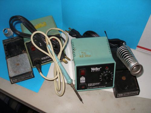 WELLER EC3001 (+iron)&amp; EC1001 Soldering Power Units, PH1301 &amp; PH1201 tool stands