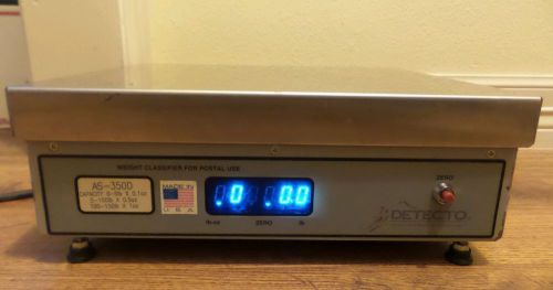 DETECTO SCALE AS-350D 0-5 LB CAPACITY x 0.1oz / 5-100LB x 1oz / 100-150 LB x 1oz