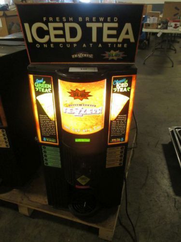TEAZZERS T-100 Fresh Brewed Ice Tea Maker dispenser commercial machine