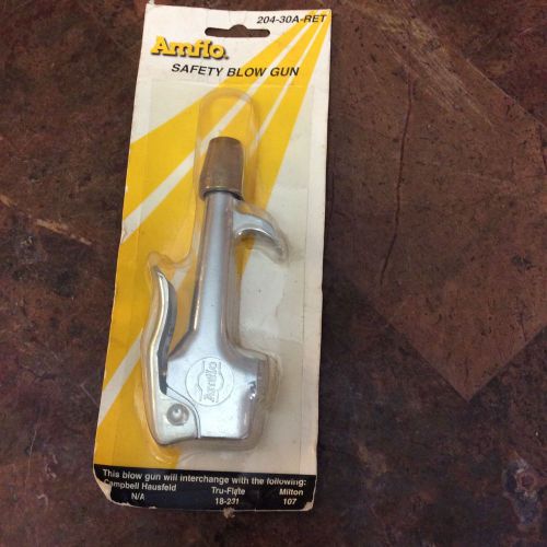 Safety Blow Gun Amfio 204-30A-RET new Sealed Never Used Works With Milton 107