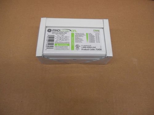 Ge proline cfl gec213-mvps-3w, 71430, electronic ballast for sale