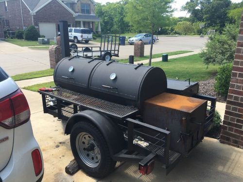 Competition bbq woid burning smoker for sale
